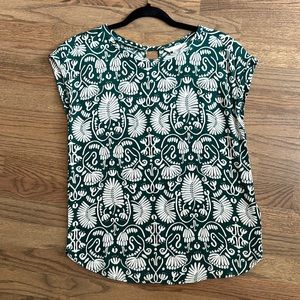 H&M Green and White Blouse, 6